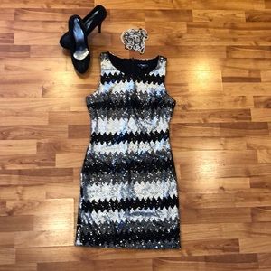Sequin Hearts Dress fun for a night out !!!